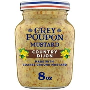 Grey Poupon Country Dijon Coarse Ground Mustard, 8 oz. Jar