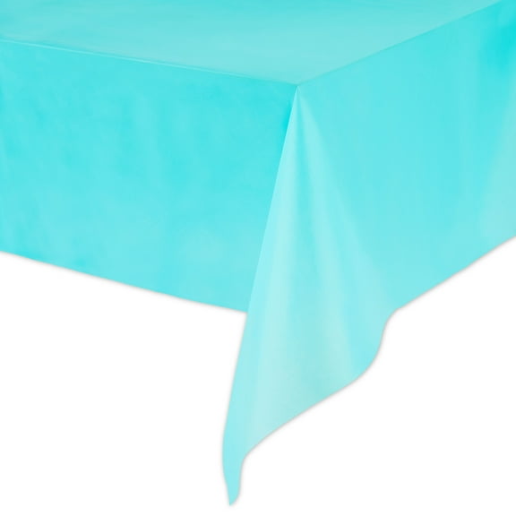Way To Celebrate Plastic Party Tablecloths, 108 x 54in, 3ct (Select Color)