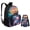 Axolotl Sea, variant on Uourmeti Camouflage Hunting Leaves Print Toddler Girls Backpack and Lunch Box Set 17 Inch Lightweight Waterproof Kindergarten Elementary School Bag with Bag Water Bottle Holder 3 Pcs Set