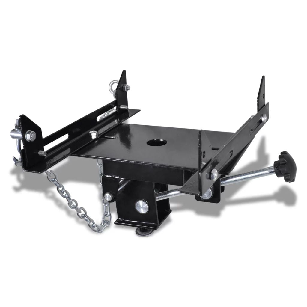 1100lbs Double-Acting Hydraulic Transmission Jack w/ 360° for Car Auto Lift 