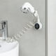 thumbnail image 4 of Soporte de ducha de baño Soporte de cabeza de baño de ducha de perforación libre Estante de base fija, 4 of 6