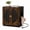 Rustic and Black, variant on Unipaws Extra Large Cat Litter Box Enclosure, Tall Wooden Cabinet with Charging Station for Self-Cleaning and Automatic Litter Boxes, Dog Proof Hidden Cat House for Top Entry Litter Box, White Oak
