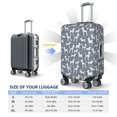 thumbnail image 6 of Balery Luggage Cover Poodle Dog Print Suitcase Covers for Luggage Elastic Washable Suitcase Protector Fits 18-32 Inch Luggage-Small, 6 of 9