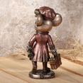thumbnail image 5 of Veronese Design 5 3/4 Mister Mice Guy The Steampunk Traveler Cold Cast Resin Bronze Finish Animal Collectible Figurine Home Decor, 5 of 7
