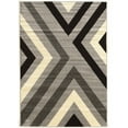 thumbnail image 3 of Claremont X's Black/Grey Rug, Multiple Sizes, 3 of 3