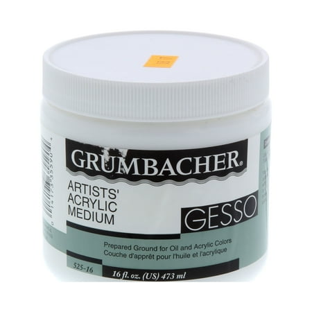 UPC: 0014173355904 | Grumbacher Acrylic Gesso  Pint