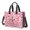 Breast Cancer Ribbon Medical Icon Pink Pattern, variant on Breast Cancer Ribbon Medical Icon Pink Pattern Canvas Messenger Tote Bag, Teacher Tote with Multi Pockets & Removable Strap, Durable Canvas Gifts for Birthday Christmas Thanksgiving