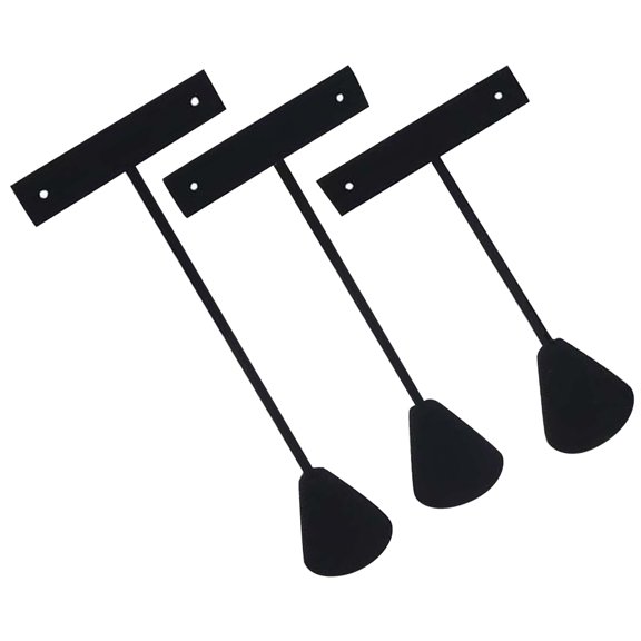 OFFIGAM 3-Piece T-Shape Earring Display Stand Set for Jewelry Store, Practical and Stylish Organizer for Earrings