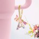 thumbnail image 4 of Amor Colgante Brillo Borla Resina Decorativa Mariposa Color Letra Clave, 4 of 6
