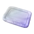 thumbnail image 1 of Alfombrilla refrescante para perros, cómoda cama tipo cojín para cachorros, ideal para casetas de interior o cochecitos de bebé. Degradado azul púrpura, 1 of 8