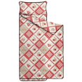 thumbnail image 2 of Pioneer Flower Floral Print Pattern Toddler Nap Mat for Teens Preschool Daycare, Teens Sleeping Mat Bag, Toddler Sleeping Bag with Pillow, 2 of 6