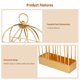 thumbnail image 4 of 13*4 5*21 5 CM forma de jaula de pájaros soporte de bobina de mosquitos de hierro soporte de quemador de incienso repelente de mosquitos para el hogar interior, 4 of 8