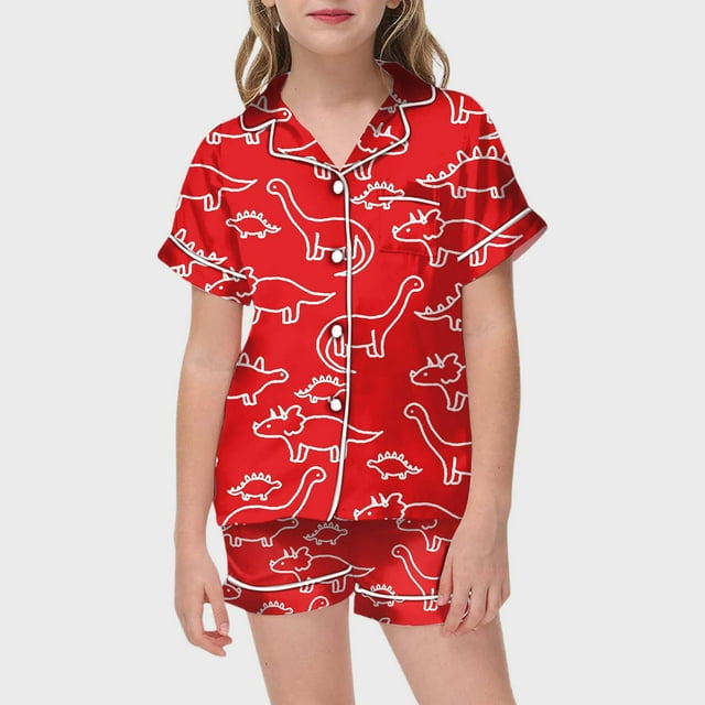 WEAIXIMIUNG Kid DIY Hand Painted Homewear Set Colouring Pajama Sets For And Girl Can Play With And Wea 150
