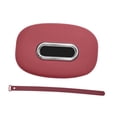 thumbnail image 2 of Caja de pañuelos para el asiento trasero del automóvil, fácil instalación con correa, conveniente Rojo, 2 of 9