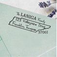 thumbnail image 1 of Custom Family Address Self Inking Stamp Personalized Return Address Rubber Stamps Gift Idea, 1 of 1