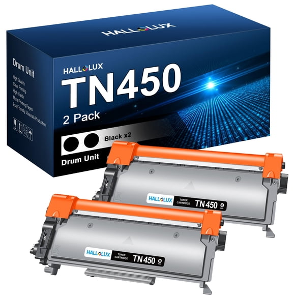 TN450 TN420 Toner Cartridge Replacement for Brother TN 450 TN 420 TN-450 TN-420 High Yield Compatible for HL-2130 2132 2220 2240 MFC 7860 7070DW 7360