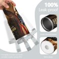 thumbnail image 3 of 1pc National flag 30oz Tumbler with Straw & Handle - Insulated Stainless Steel Cup | Holiday Gift for Man Women (Christmas, Valentine's, Birthday), 3 of 7