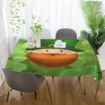 thumbnail image 5 of Coolnut Cute Gnome and Clover Rectangle Tablecloth, 60"x60" St. Patrick's Day Kitchen Decoration Dinner Rectangular Table Cover for Party Holiday Hotel BBQ-Machine Washable, 5 of 7