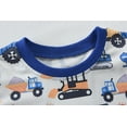 thumbnail image 2 of FEDPOP Toddler Boys Cars Pajamas Kids Long Sleeve Snug-Fit Clothes Pjs Set 2T, 2 of 7