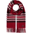 thumbnail image 1 of FRAAS Plaid Cashmink® Blanket Scarf - classic red, 1 of 6