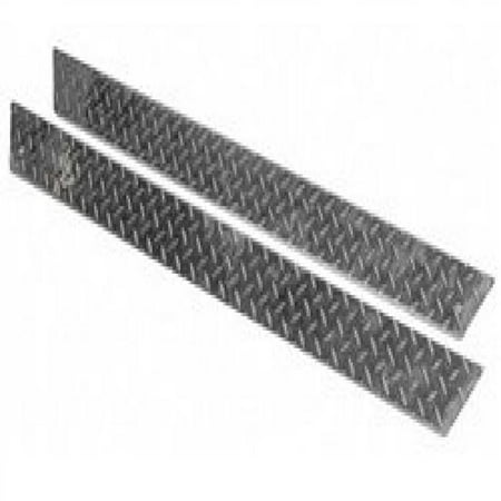 Club Car Diamond Plate - Diamond Plate Rocker Panel Set, Club Car