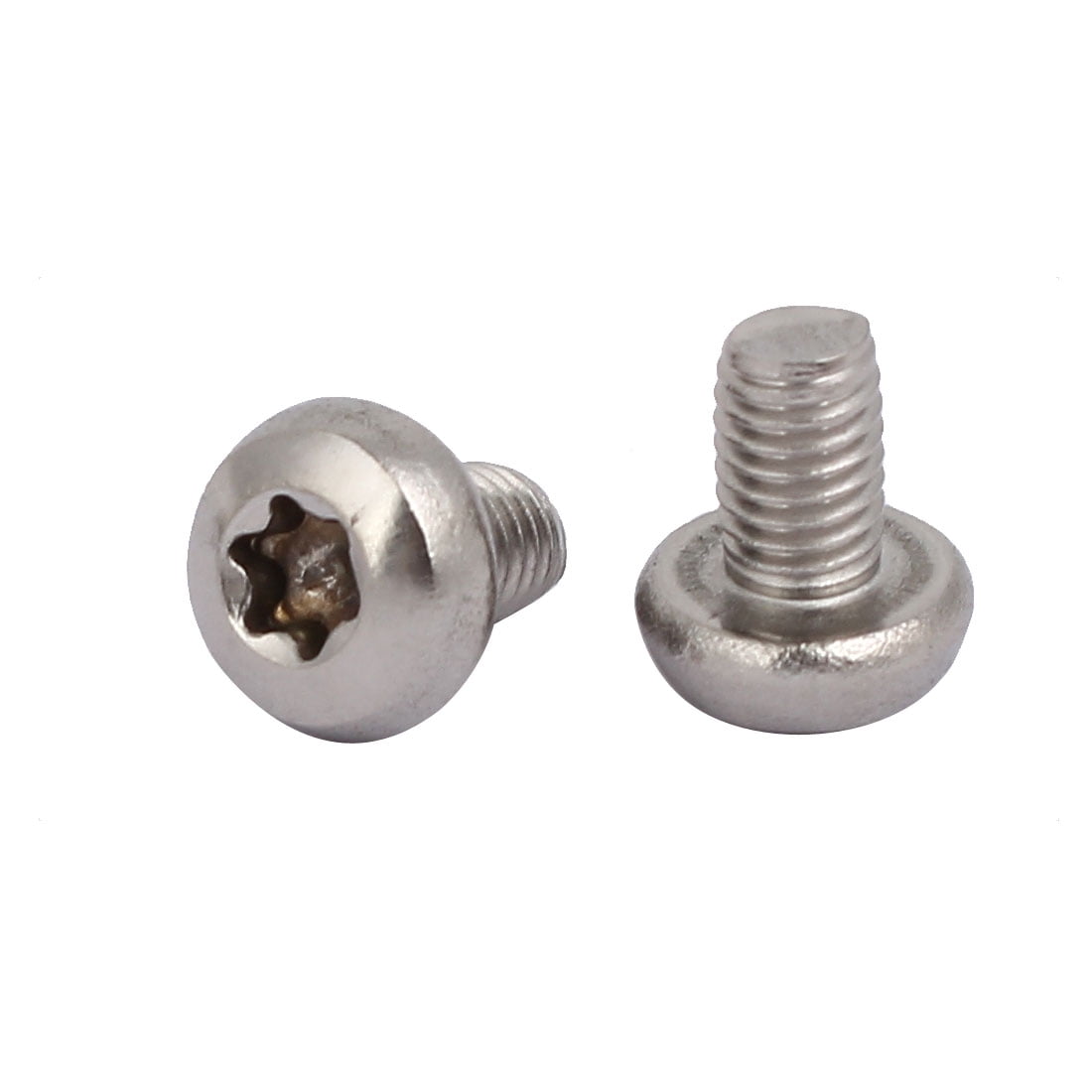 M5x8mm 304 Stainless Steel Button Head Torx Socket Cap Screws Fasteners