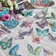 thumbnail image 3 of Pegatinas Holográficas de Mariposa A Granel - 160 Piezas de Contorno de Lámina Dorada 3D Transparente con Brillo de Cristal para Manualidades, 3 of 5