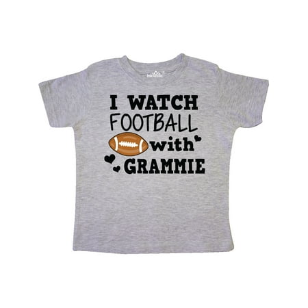 

Inktastic I Watch Football with My Grammie Gift Toddler Boy Girl T-Shirt
