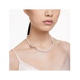 thumbnail image 5 of Collar Swarovski Nice | Pluma | Blanco | Baño Tono Oro Rosa 5669221 | Baño De Oro Rosa 14K | Joyería De Lujo Para Mujer | Ideal Para Regalo Elegante, 5 of 5