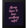thumbnail image 2 of ArtsyQuotes 15x18 Black Modern Framed Museum Art Print Titled - Sophocles Quote: Always Desire, 2 of 5