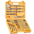 thumbnail image 1 of Juego de brocas y cinceles con martillo rotativo TGFTGF, 17 piezas, SDS Plus, 1 of 8