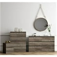 Brindle 4Drawer Dresser, Gray Oak, by Hillsdale Living Essentials
