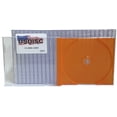 thumbnail image 2 of USDISC CD Jewel Cases Standard 10.4mm, Single 1 Disc, Multicolor, Pack Of 25, 2 of 2