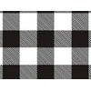 120 Pack, Buffalo Plaid Black Tissue Paper 20 x 30", Sheet Pack for DIY, Gift Wrapping, Birthday Parties and Events, Made In USA