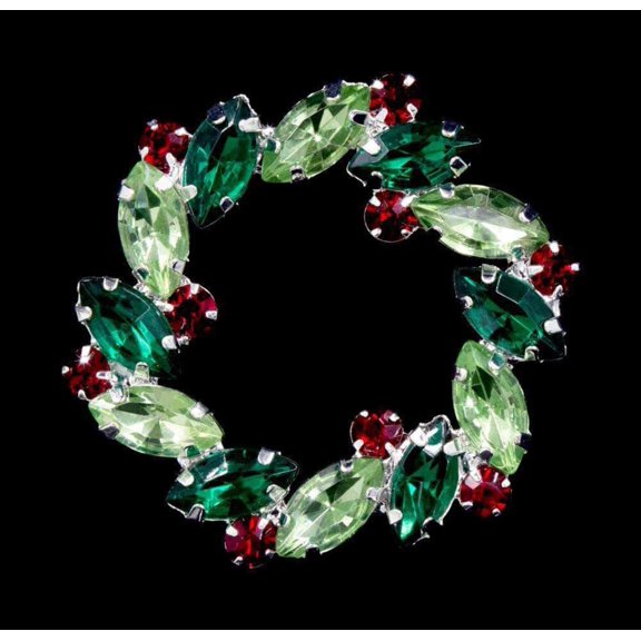 #14810 - Christmas Wreath Pin