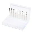 thumbnail image 1 of 10x Brocas para Uñas Baoblaze Limpiar Cutículas Rotativas para Pulir Herramienta de Manicura Cabeza - Cepillo 01, 1 of 8