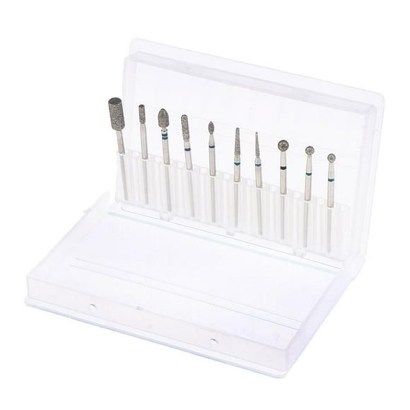 Limas de Uñas Sunnimix 10x Broca Manicura Pulido Eléctrico