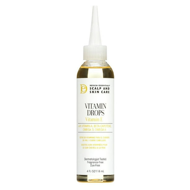 Design Essentials Skin & Scalp Vitamin Drops Oil