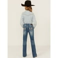 thumbnail image 3 of Shyanne Girls' Zig Zag Vertical Pocket Stretch Bootcut Jeans Big - SGHO22J3-BIG 7 REG, 3 of 4