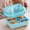 Blue, variant on Miogawg Bento Lunch Box, Leak Proof Lunch Container, Reusable Compartment Food Container, Leak-Proof And Bpa-Free, Dishwasher And Microwave Safe