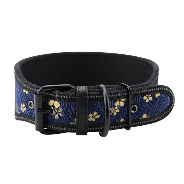 Nylon Dog Collar, Soft Padded Dog Collar Reflective For Pet For Dog Collar