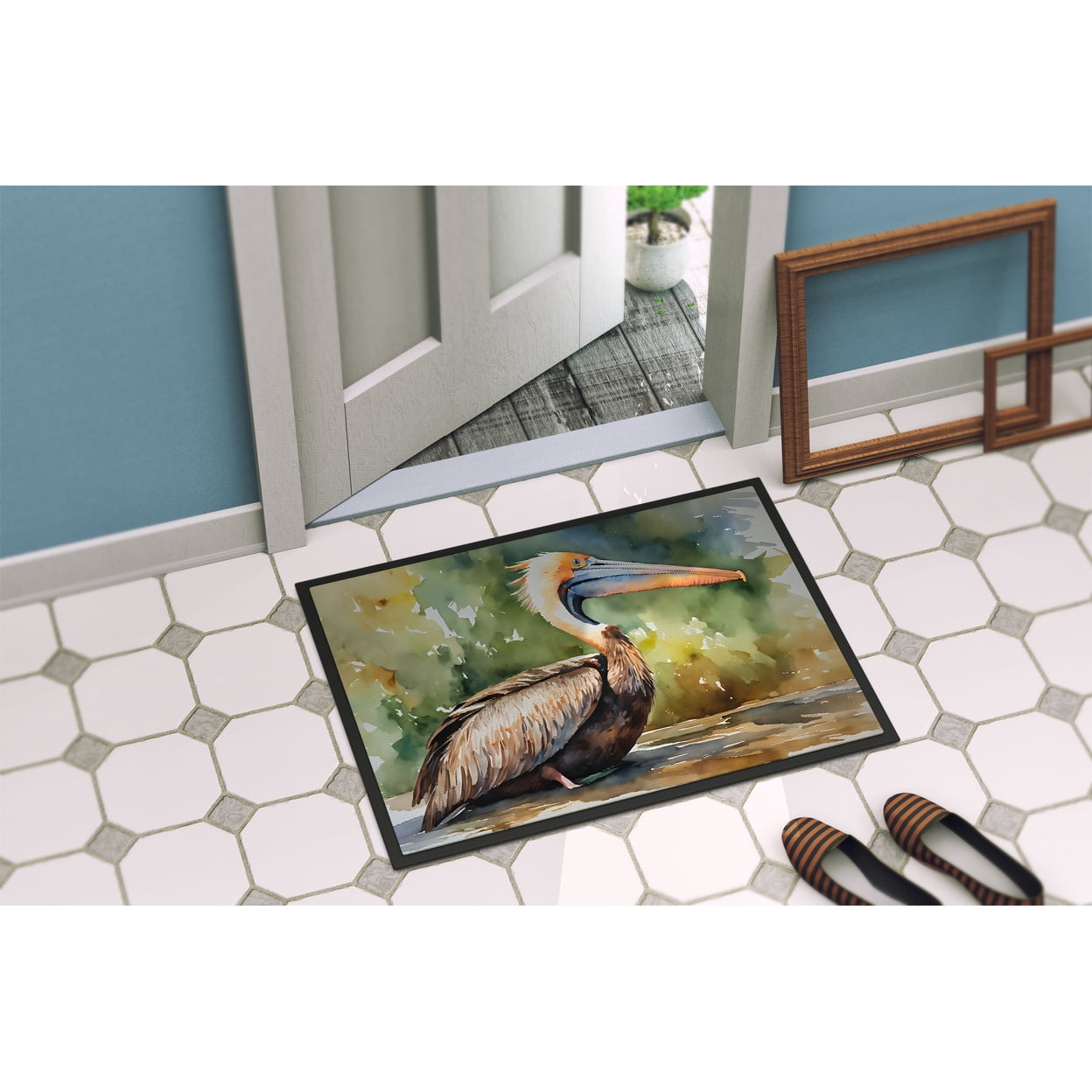 Pelican Doormat 27 in x 18 in