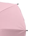 thumbnail image 4 of 14in Universal Stroller Parasol with UV Protection Adjustable Baby Stroller Umbrella Pink (Silver Glue), 4 of 4