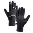 thumbnail image 3 of Guantes de invierno Guantes térmicos resistentes al agua para hombres y mujeres Guantes para clima frío Guantes cálidos para el trabajo Esquí Deportes , negro, METRO Salvador guantes de invierno, 3 of 10