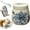 A, variant on Coddled Egg Cups, Egg Coddlers Sets with Lids, Vintage Ceramic Soft Boiled Egg Cooker, 220ml Porcelain Tableware Breakfast Serving, Single or Double Egg Cooking with a Twistable Ceramic Lid (A, 1Pcs)