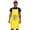 Red, variant on Costume Agent Los Pollos Bad Chicken Man Restaurant Apron and Visor Halloween Cosplay (Yellow)