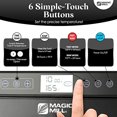 thumbnail image 4 of Deshidratador Magic Mill con temporizador digital y control de temperatura, 7 bandejas, 4 of 7