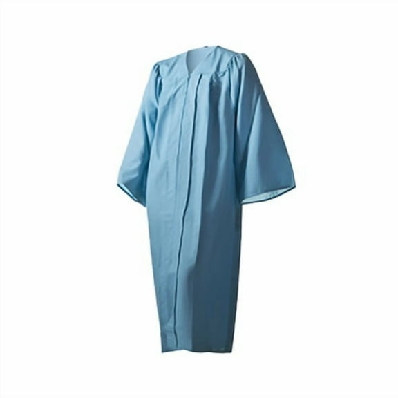 Honors Graduation Academic Gown (Light Blue, Matte, Size 48 (5'3" - 5'5"))