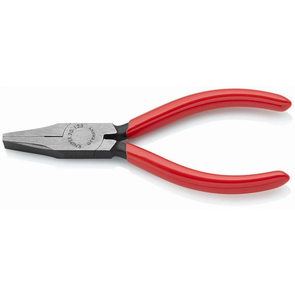 Knipex 20 01 125 Pinzas Con Bocas Planas Acabado Pavonado 125 Mm