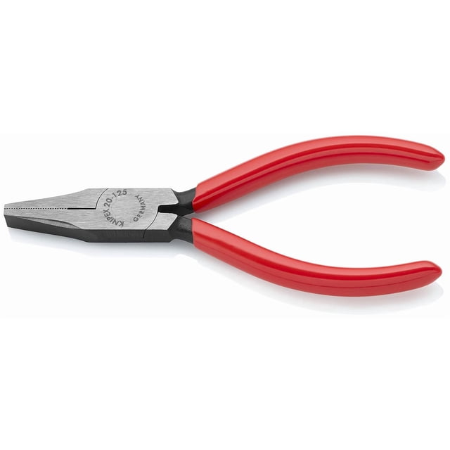 Knipex 20 01 125 Pinzas Con Bocas Planas Acabado Pavonado 125 Mm